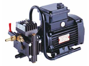 Pompa alta pressione dl218 elettrica 750w per irrorazione - 1 Hp, 0,75 Kw di potenza, motore elettrico monofase, giri motore 1.200/1.400 RPM, portata acqua 15/18 lt./min., portagomma ...