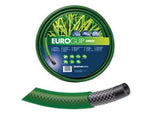 Tubo retinato - ø 1/2' rotolo mt.15 - tubo in PVC a tre strati per irrigazione e giardinaggio, antialga e anti UV, interno nero, esterno verde trasparente, pressio...