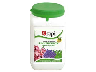 Concime con solfato ferroso - Kg.1 in flacone - è un ottimo integrativo per le concimazioni di tutte le piante, particolarmente quelle calcifughe, camelie, ortensie, rododen...