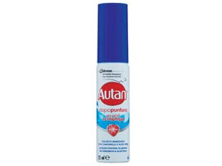 Autan dopopuntura gel - ml.25 - grazie alla sua formula con camomilla e aloe vera, da' un rapido e fresco solievo alla pelle dagli effetti delle punture di z...