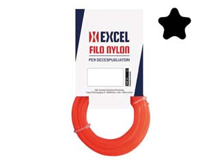 Filo per decespugliatore in nylon pentagono arancio - ø mm.2 in matassa da mt.15 - Nessuna Descrizione per questo prodotto