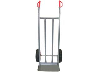 Carrello portatutto medio portata max kg.200 - struttura: telaio dritto in acciaio tubolare verniciato ø mm.25/30 con ruote pneumatiche ø mm.260x85 foro ø mm.20, dimensioni...