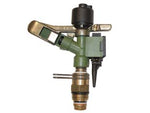 Irrigatore junior 1 getto a settore regolabile - regolazione settore da 0 a 360°, attacco filettato M 1/2', ugello ø mm.4, area massima bagnata 460 mq., portata 0,55/0,90mc/h...