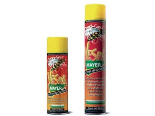 Vespamayer insetticida schiumogeno spray per nidi di vespe e calabroni - ml.750 in bomboletta spray - è un insetticida spray ad azione immediata specifico per le vespe, è efficace e pratico nella lotta contro le vespe nei loro ...