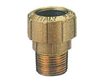 Raccordo vx dritto maschio per tubo polietilene art.015 - M 1'1/4 x ø mm.40 - raccordo dritto maschio, corpo ottone, temperatura minima e massima di esercizio -20°C, 110°C, pressione nominale 25bar, adat...