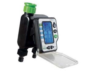 Centralina programmatore amico +2 a batteria rain tap timer - numero settori 2, numero programmi 1, attacco 3/4' F 1' F uscita 3/4' M, alimentata con 2 batterie alkaline 1.5 Volt (AA), ma...