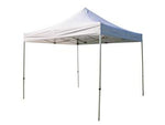 Gazebo veloce bianco - cm.300x300 - struttura e telaio alluminio, altezza utile 194cm, ingombro in altezza 320cm, gambe 30 / 25x30 / 25x1mm, cornice 20x12x0,8 ...