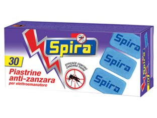 Piastrina per elettroemanatori trmx6 - conf.pz.30 - piastrine antizanzara, efficaci contro la zanzara tigre