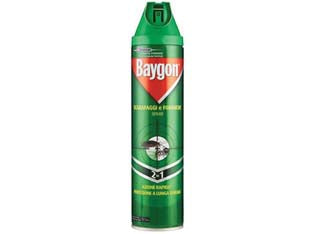 Baygon insetticida scarafaggi e formiche spray - ml.400 - elimina scarafaggi e formiche in pochi secondi e fornisce una protezione che dura fino a 2 settimane, spruzzare il prodotto d...