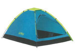 Tenda da campeggio cool dome 2 2 posti - cm.205x145x100h. - peso Kg.1,52 (art.68084) - copertura in poliestere antipioggia impermeabile, telo interno in poliestere traspirante, tessuto poliestere 190T, fondo pian...