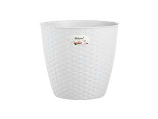 Vaso natural bianco - ø cm.24x22.2h. - lt.6.2 - Nessuna Descrizione per questo prodotto