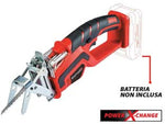 Tagliarami a batteria 18v (ge-gs 18 li) - 18v di potenza, lunghezza barra mm.150, profondità di taglio senza supporto guida mm.90, profondità di taglio con supporto ...