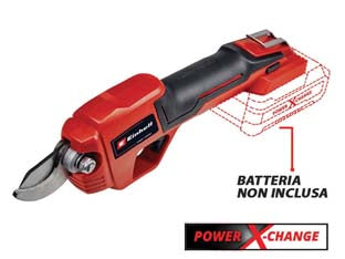 Forbice pota a batteria 18v (ge-ls 18 li) - 18v di potenza, lame bypass di alata qualità per lavori di taglio efficienti, clip da cintura per un comfort di trasporto o...