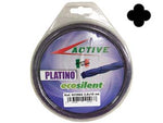 Filo nylon platino ecosilent elicoidale viola  per decespugliatori - ø mm.3 - blister mt.15 - filo che grazie alle sue eccezionali caratteristiche in termini di resistenza e di durata si posiziona come un prodotto veram...