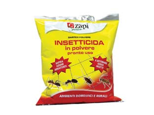 Insetticida dartex polvere per formiche e scarafaggi - kg.1 in busta - a base di Cipermetrina pura e Denatonium Benzoate puro, polvere pronto uso, indicato contro insetti striscianti come scarafag...