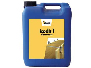 Disarmante icodis f - Kg.22 bianco lattiginoso - olio disarmante emulsionato pronto all'uso per facilitare il distacco di casseforme in legno di qualsiasi tipo, non diluire e...