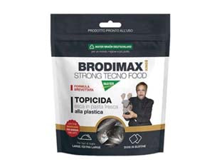 Topicida brodimax strong tecno food king - gr.150 in busta - esca in bocconcini di pasta fresca, prodotto unico ed esclusivo 'alla plastica', brevettato, è in grado di risolvere le probl...