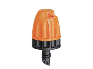 Microirrigatore 90° in blister 91254 - Microirrigatore per bagnare zone ad angolo di 90°. Si applica sul tubo collettore da 1/2' (13-16 mm), sul capillare da 1/4' (...