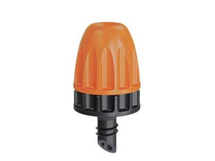 Micronebulizzatore 360° in blister 91258 - Micronebulizzatore a pioggia delicata e polverizzata. Si applica sul tubo collettore da 1/2” (13-16 mm), sul capillare da 1/4...