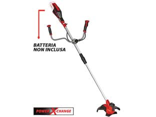 Decespugliatore a batteria 18v (agillo 18/200) - 18v di potenza, velocità max 7500 al minuto, larghezza di taglio con i coltelli cm.20, larghezza di taglio con il rocchetto...