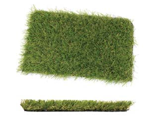 Prato sintetico garden mm.25 - cm.400h. in rotoli da mt.10 - colore verde con fori di drenaggio, spessore mm.25, confezionato in sacchi plastificati di colore rosso