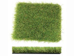 Prato sintetico garden mm.35 - cm.100h. in rotoli da mt.10 - colore verde con fori di drenaggio, spessore mm.35, confezionato in sacchi plastificati di colore blu